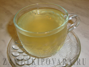 Имбирный чай с медом