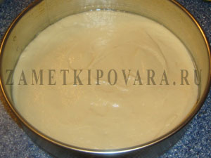 Йогуртовый пирог "Яблочко"