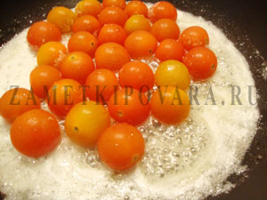 Карамелизованные помидоры черри