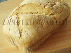Бездрожжевой ржаной хлеб