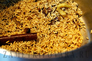 Арабский рис и арабский рис