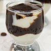 Молочно-кофейный десерт с шоколадом