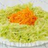 Салат из зеленой редьки с морковью