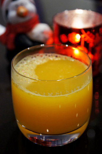 Горячий апельсиновый сок с пряностями