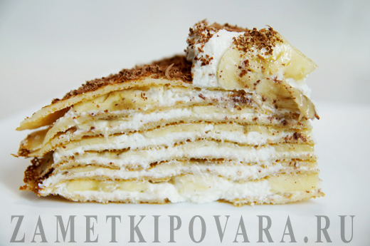 Блинный торт сладкий - пошаговый рецепт с фото на luchistii-sudak.ru