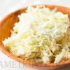 Салат из молодой капусты с сыром Пармезан