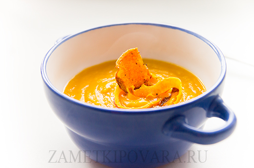 Тыквенный крем-суп на кокосовом молоке