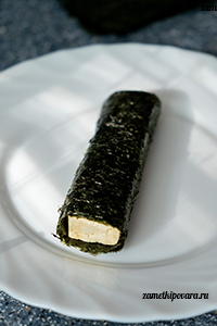Вегетарианская "рыба" из тофу и нори